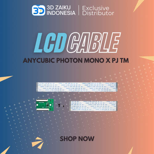Original Anycubic Photon Mono X PJ TM LCD Screen Cable